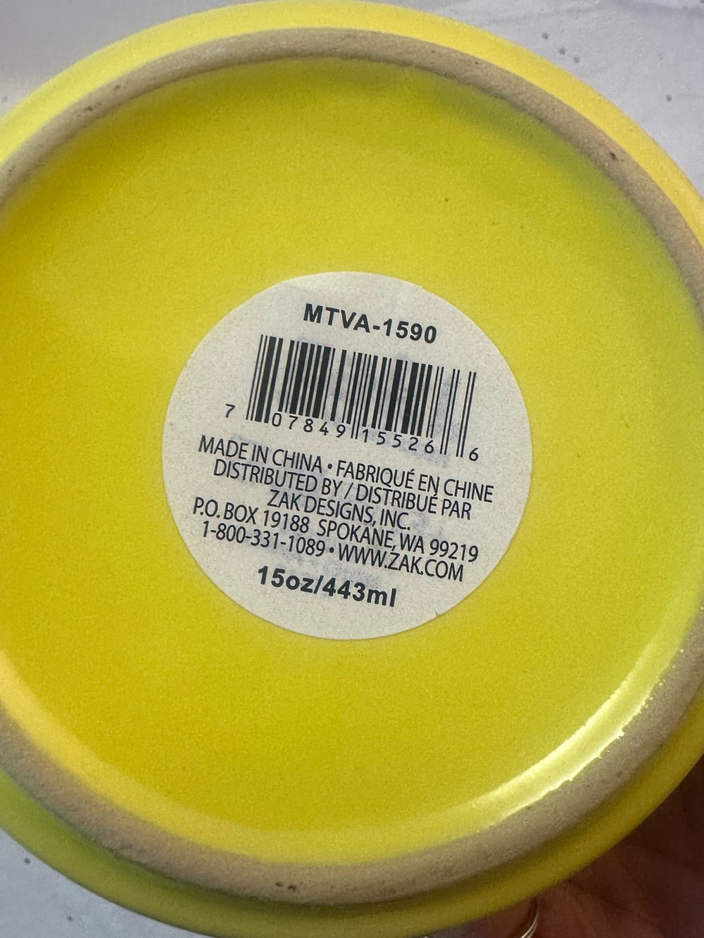 MTV Yellow & Teal 'I Want My MTV' Ceramic Mug set of 2! - Picture 7 of 7